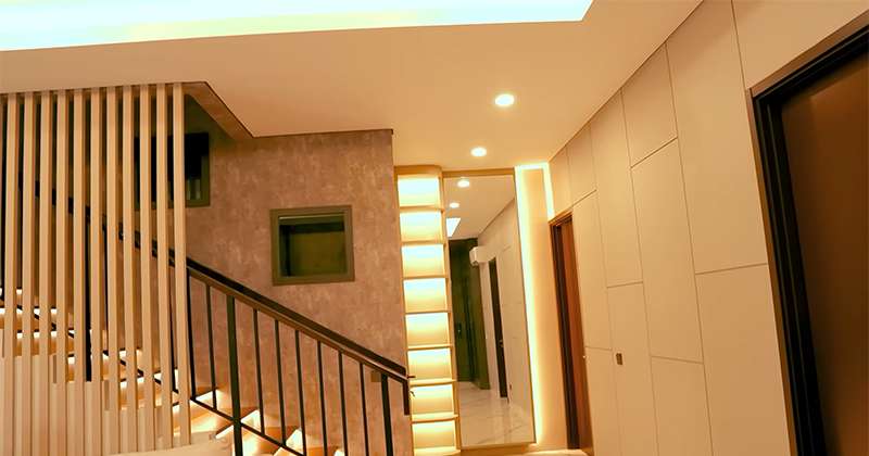 Potret Rumah Baru YouTuber Brandon Kent Bergaya Modern, Ada Efek 3D Dalam Dinding Kamar