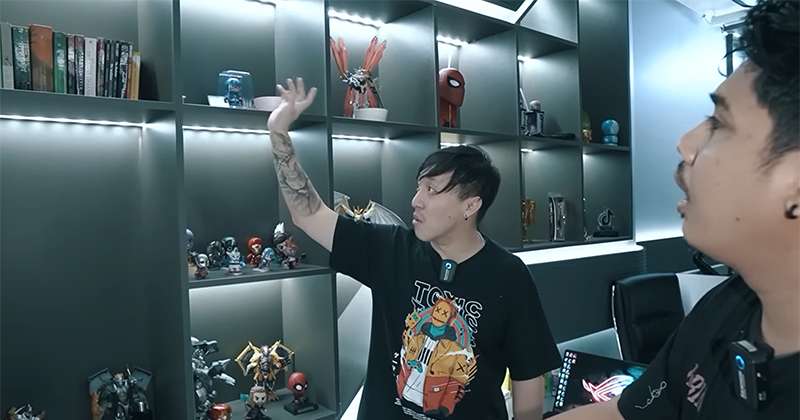 Potret Rumah Baru YouTuber Brandon Kent Bergaya Modern, Ada Efek 3D Dalam Dinding Kamar