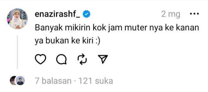 Deretan Postingan Absurd Nadzira Shafa Istri Mendiang Ameer Azzikra di Threads, Bikin Netizen Cekikikan