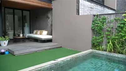 11 Potret Rumah Irfan dan Jennifer Bachdim di Bali yang Berdesain Minimalis Modern, Adem Bikin Betah!