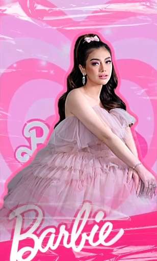 Potret Celine Evangelista Cosplay Jadi Barbie Hidup, Netizen Langsung Riuh