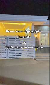 6 Potret Transformasi Rumah Subsidi Tipe 27/60, Interior Tiap Sudutnya Cakep Semua Bak Toko IKEA