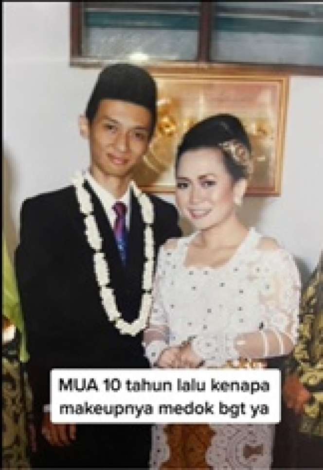 Pasangan Ini Nyesel dengan Makeup Pernikahan 10 Tahun Lalu, Akhirnya Foto Ulang yang Hasilnya Bikin Iri Netizen