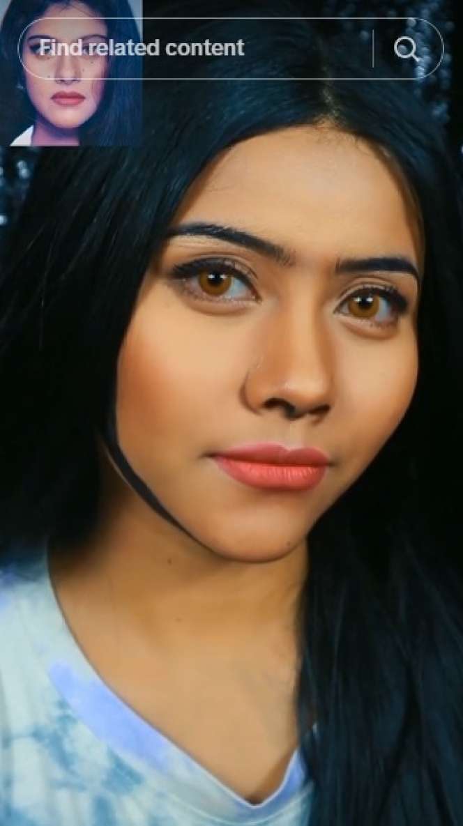 Wanita Ini Recreate Makeup ala Bintang Bollywood, Hasilnya Bikin Syok, Tak Disangka Bisa Semirip Itu