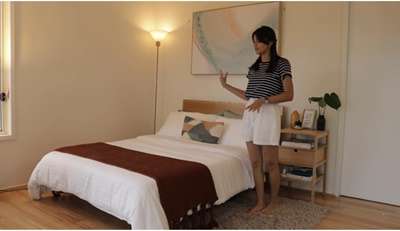 8 Potret Kamar Amanda Rawless di Sydney, Minimalis dan Cozy Banget dengan Interior Serba Putih