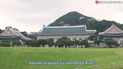 10 Potret Rumah Presiden Korea Selatan yang Disebut Blue House, Baru Dibuka setelah 75 Tahun