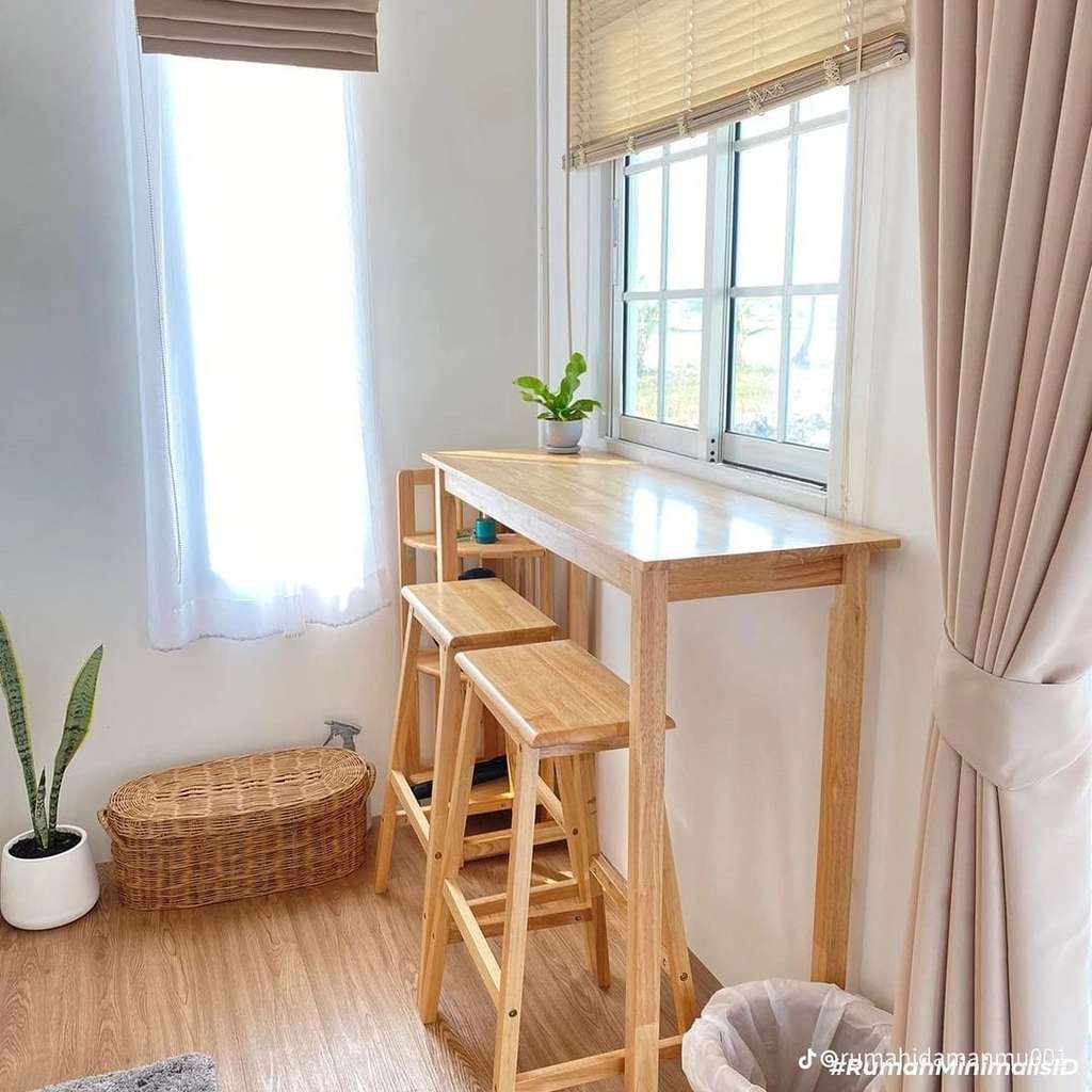 8 Potret Rumah Minimalis nan Estetik Pinggir Sawah, Vibes-nya Kayak di Homestay Bali