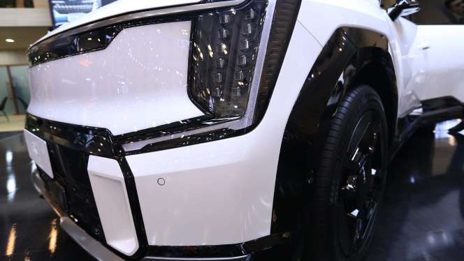 Debut di GIIAS 2023, Mobil Listrik Kia EV9 GT-Line Dibanderol Rp1,9 Miliar