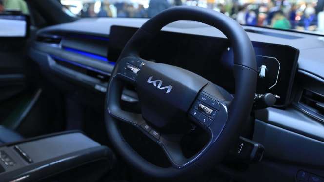 Debut di GIIAS 2023, Mobil Listrik Kia EV9 GT-Line Dibanderol Rp1,9 Miliar