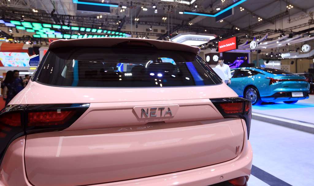 Perdana Nongol di GIIAS 2023, NETA Pamer Mobil Listrik ala Lamborghini