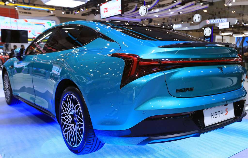 Perdana Nongol di GIIAS 2023, NETA Pamer Mobil Listrik ala Lamborghini