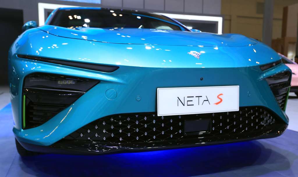 Perdana Nongol di GIIAS 2023, NETA Pamer Mobil Listrik ala Lamborghini
