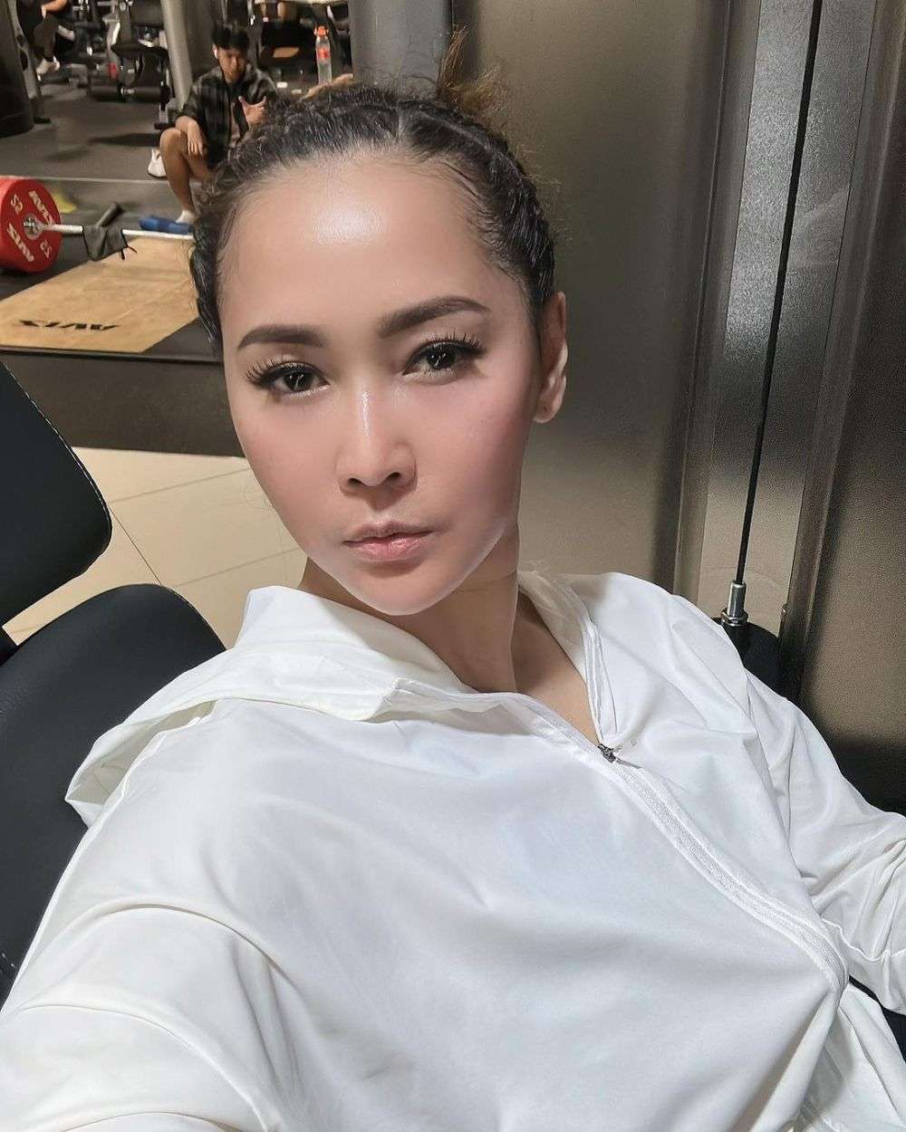 Potret Inul Daratista saat Nge-Gym, Salfok Sama Wajahnya, Masih Kinclong