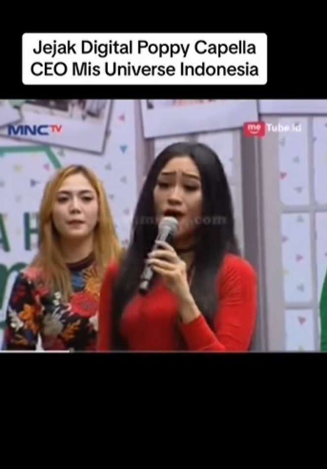 Potret Poppy Capella Direktur Miss Universe Indonesia, Lisensi Dicabut Imbas Kasus Dugaan Pelecehan, Ternyata Pernah Jadi Penyanyi Dangdut