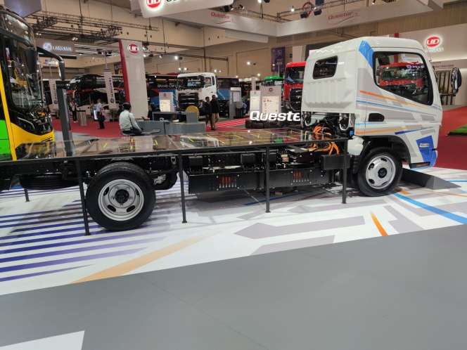 Potret Fuso eCanter, Truk Listrik Pertama yang Dijual Indonesia, Berapa Harganya?