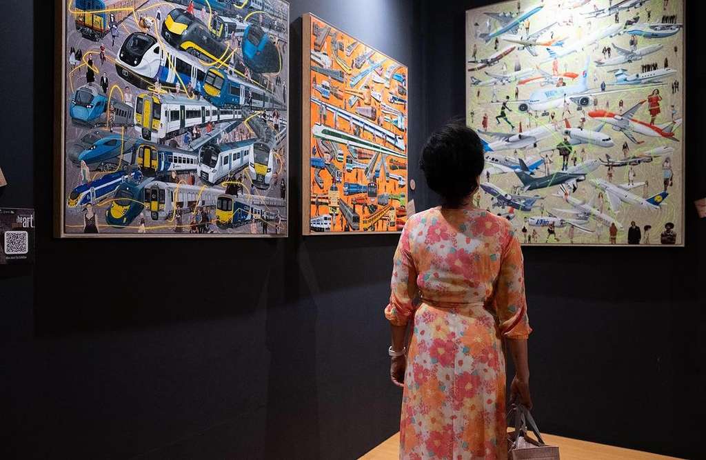 Mengintip Karya Seniman Indonesia di The Land of Art