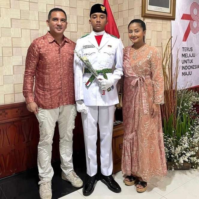 Potret Janitra Samba Anak Amara dan Frans Lingua Jadi Paskibraka, Perwakannya Tinggi dan Gagah