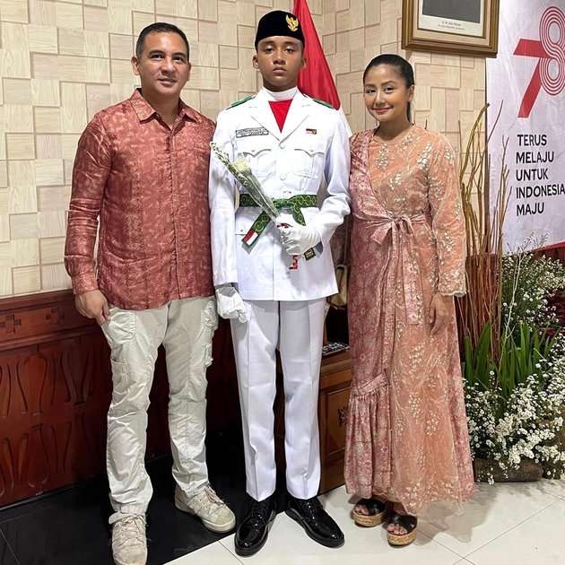 Potret Janitra Samba Anak Amara dan Frans Lingua Jadi Paskibraka, Perwakannya Tinggi dan Gagah