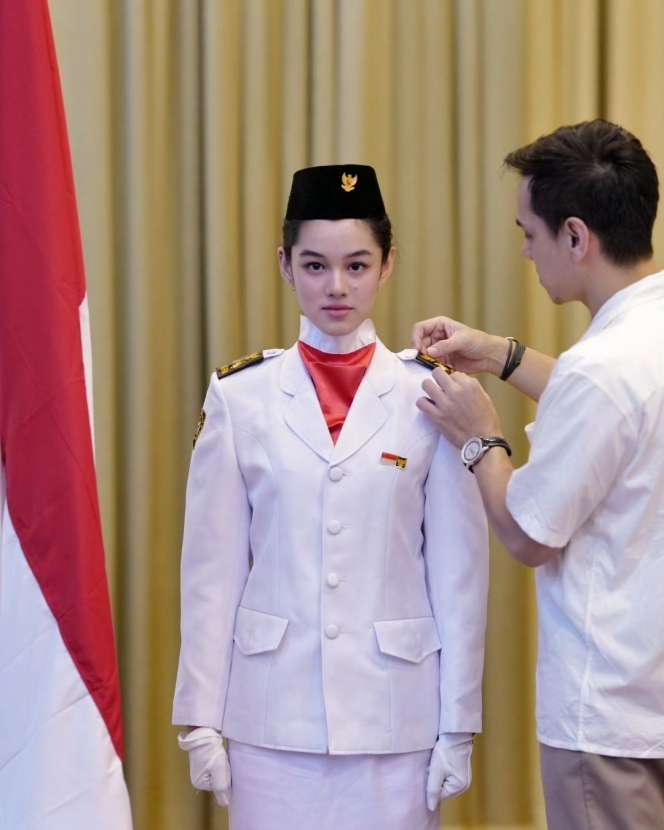 6 Potret Shaista Anak Rionaldo Stockhorst saat Jadi Paskibra, Bikin Sang Ayah Gak Bisa Berkata-kata, Cuma Haru dan Bangga