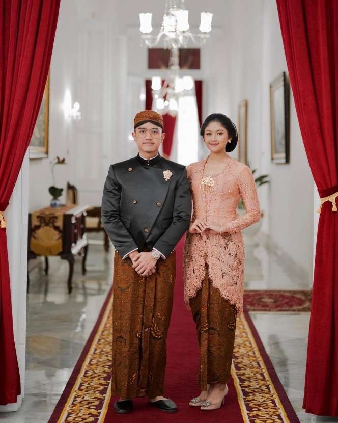 Potret Kaesang Pangarep dan Erina Gudono Pakai Baju Adat Minahasa, Jadi Juara Keempat Busana Terbaik