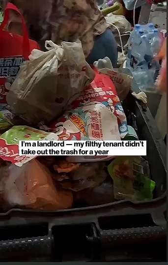Mengerikan, Potret Kamar Wanita Penuh Sampah Tak Dibuang Selama Setahun, Sikap Penghuni Sewa Bikin Geleng-geleng Kepala