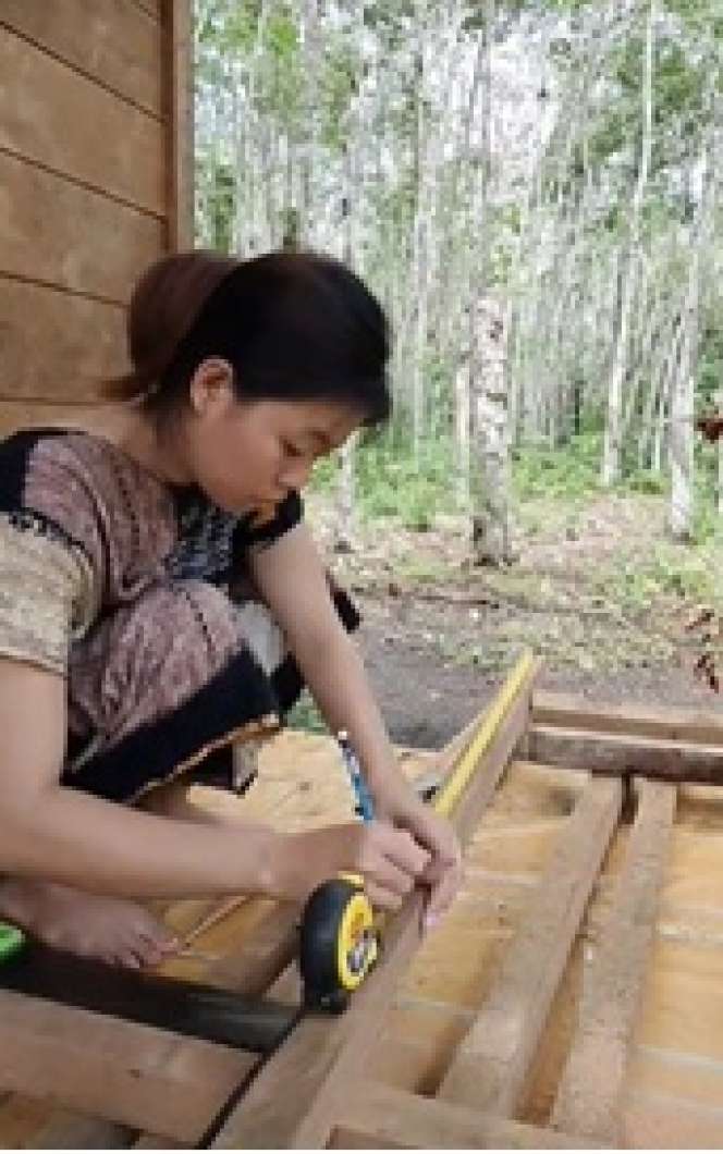 Hasilnya Bukan Main, Inilah 10 Potret Perempuan Makeover Dapur Sendiri Jadi Estetik, Bukti Cewek Tangguh!