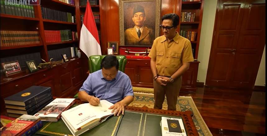 Potret Rumah Prabowo Subianto Bakal Capres 2024, Ukurannya Super Luas, Desainnya Bak Istana Kerajaan