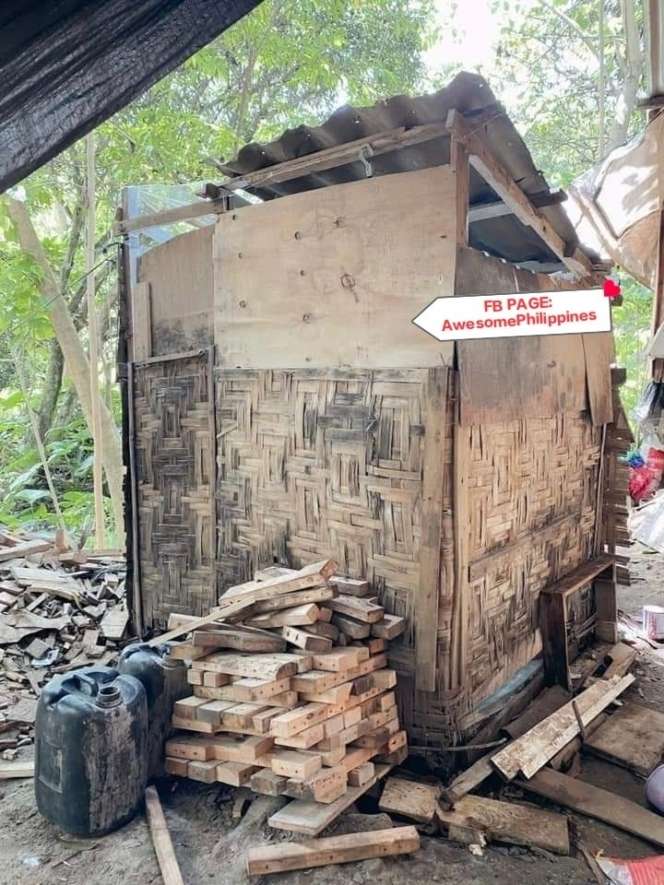 Rumah Berdinding Bambu Peyot Ini Tampak Menyedihkan, Tapi Lihat Isi Dalamnya Malah Bikin Meleyot!