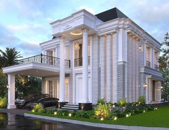 Bentar Lagi Jadi, Intip Progres Rumah Mewah Beauty Vlogger Nanda Arsyinta, Pilar-Pilarnya Megah Kayak Arsitektur Yunani Kuno