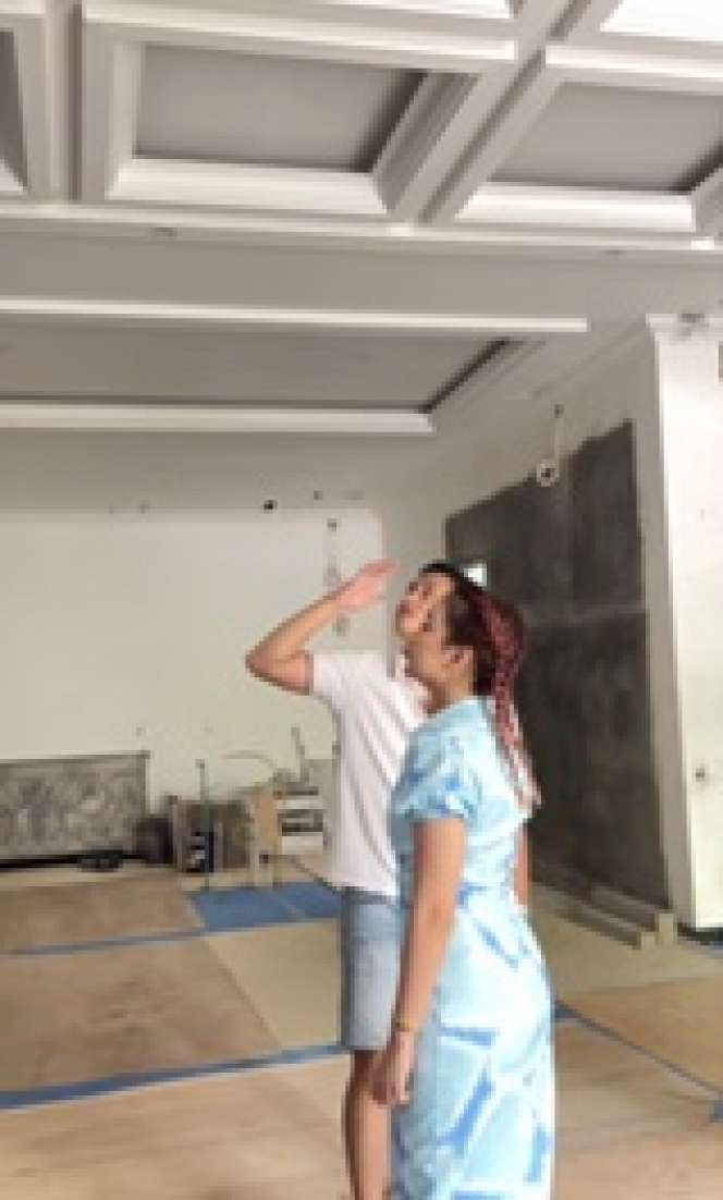Bentar Lagi Jadi, Intip Progres Rumah Mewah Beauty Vlogger Nanda Arsyinta, Pilar-Pilarnya Megah Kayak Arsitektur Yunani Kuno
