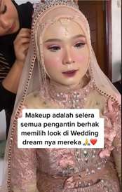 Tadinya Sering Dihujat, MUA Ini Malah Banjir Pujian setelah Makeup Pengantin Ala-Ala Anime, Hasilnya Gemes Banget!