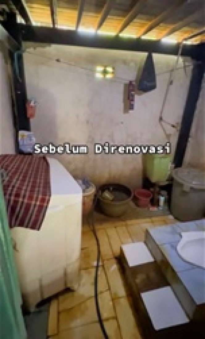 Renovasi Total, Kamar Mandi Jadul Ini Berubah Jadi Lebih Modern, Model Toilet Lamanya Bikin Salfok