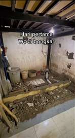 Renovasi Total, Kamar Mandi Jadul Ini Berubah Jadi Lebih Modern, Model Toilet Lamanya Bikin Salfok