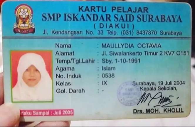 Potret Pas Foto Seleb saat Masih SMP, Amanda Manopo Glowing Dari Dulu