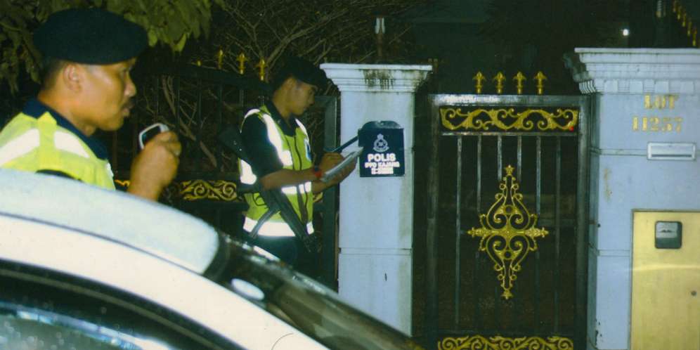 Polisi Malaysia Buru 'Gengster' Berhijab