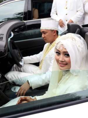 Lamborghini, Tunggangan Nuri Maulida usai Menikah