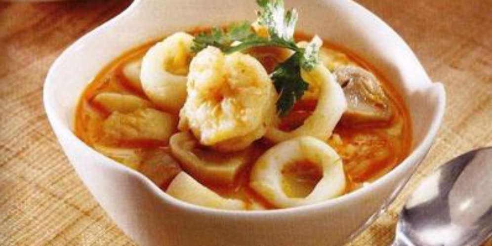 Resep Tom Yam Seafood
