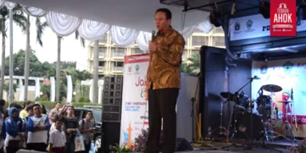 Murka `Santun` Ahok di JakBook Fair