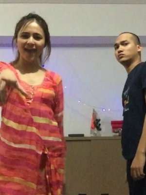 Marshanda Unggah Video `Joget-joget` Bareng Egi John