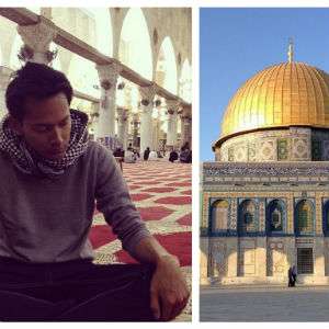 Kala Fedi Nuril Jadi Imam Salat di Masjidil Aqsa