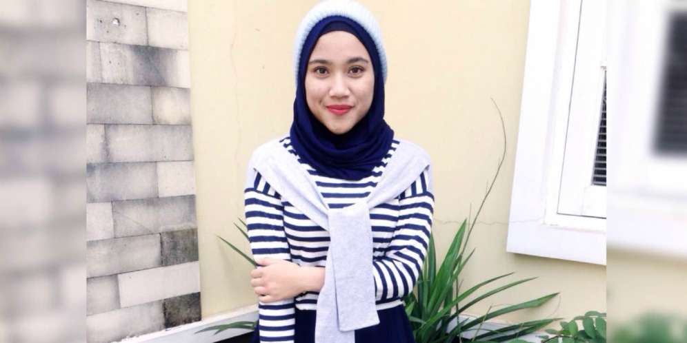 #HOTD: Gaya Hijab Sporty Nabila Fatin Kamilasari
