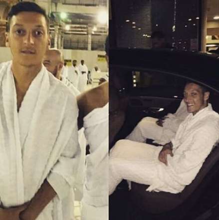 Subhannallah, Bintang Arsenal Umroh Panen Doa