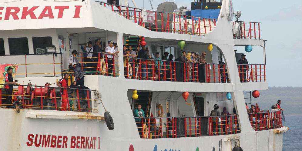 Gelombang Tinggi Ancam Jalur Mudik Jalur Laut