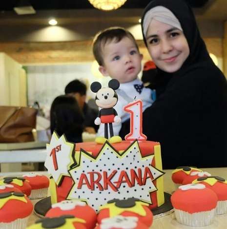 Risty Tagor dan Buah Hati Risty Tagor dan Buah Hati