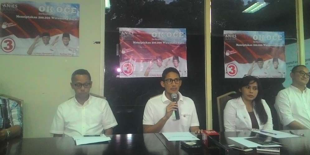 Ini Doa Sandiaga Uno Jelang Debat Resmi KPU