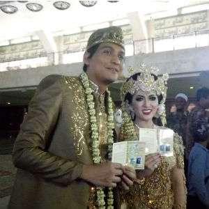 Selamat, Lucky Hakim dan Tiara Dewi Resmi Menikah