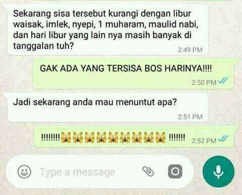 Minta Naik Gaji