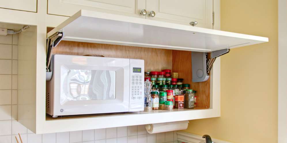 Letak Microwave Terbaik Agar Terlihat Apik dan Aman
