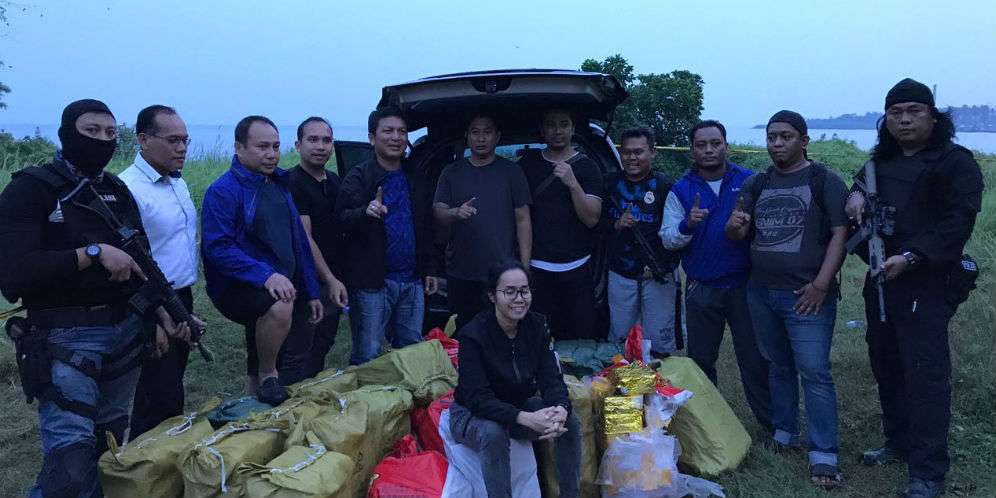 Polisi Tangkap Satu Buronan Pengedar Sabu 1 Ton