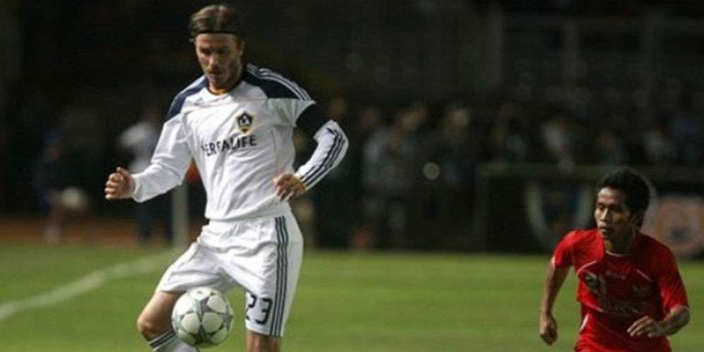 David Beckham dan Andik Vermansyah David Beckham dan Andik Vermansyah